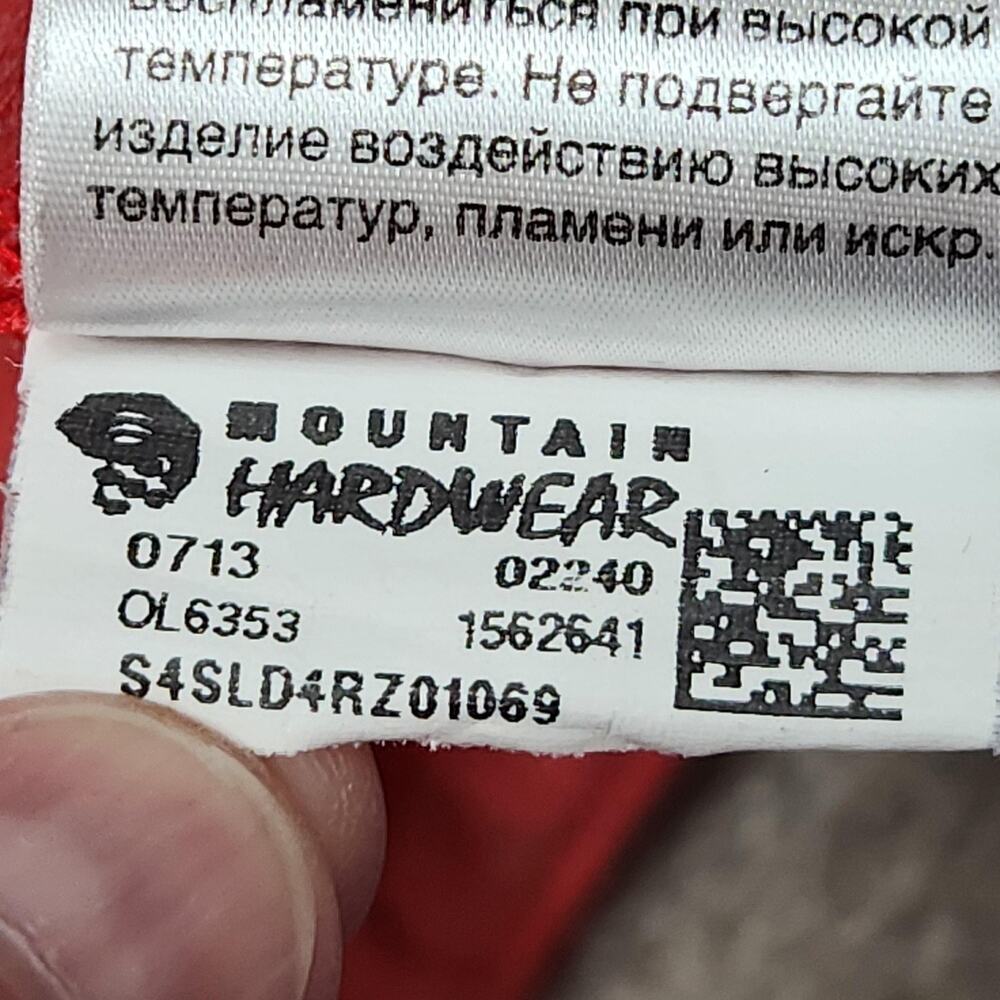 MOUNTAIN HARDWEAR Jacket Womens Medium Stretch Full Zip Performance Outdoor - Picture 16 of 16